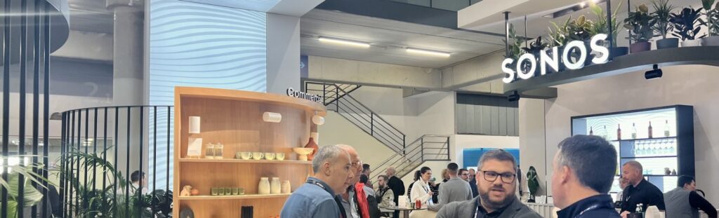 ISE 2025 sonos stand