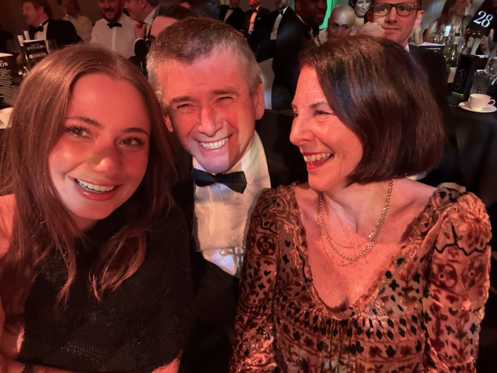 Elissa Medhurst and Jeff Hayward at the CEDIA Awards