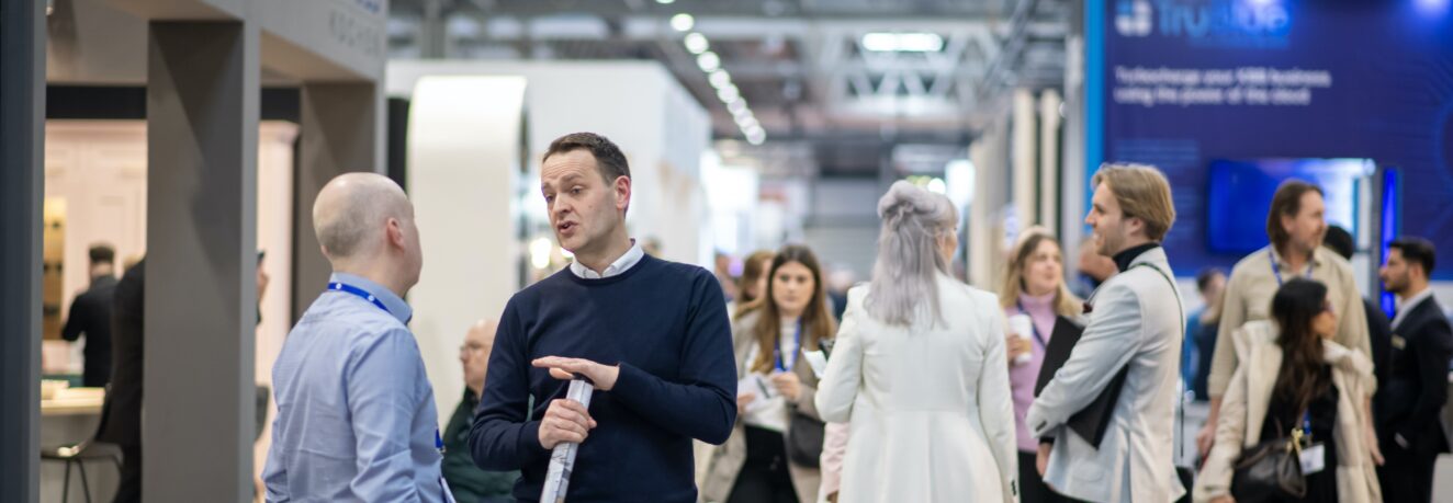 Busy show floor at kbb Birmingham 2024